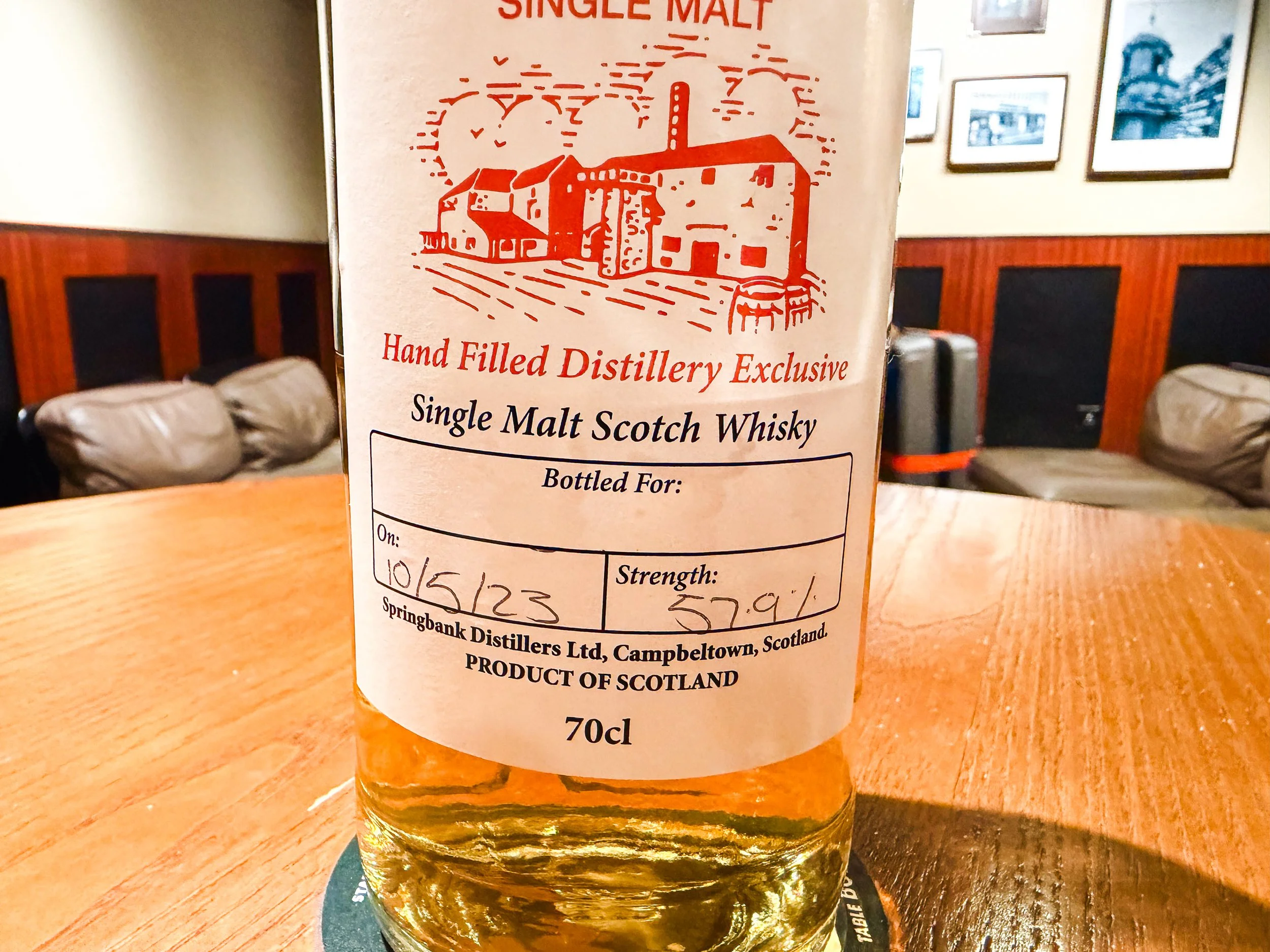 Springbank Hand-fill — Dramface